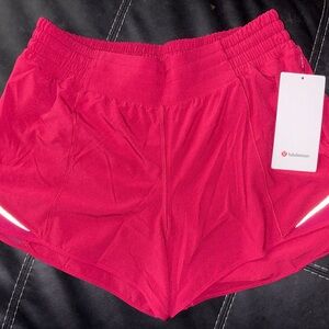 lululemon athletica Women's Bright Pink Athletic Shorts